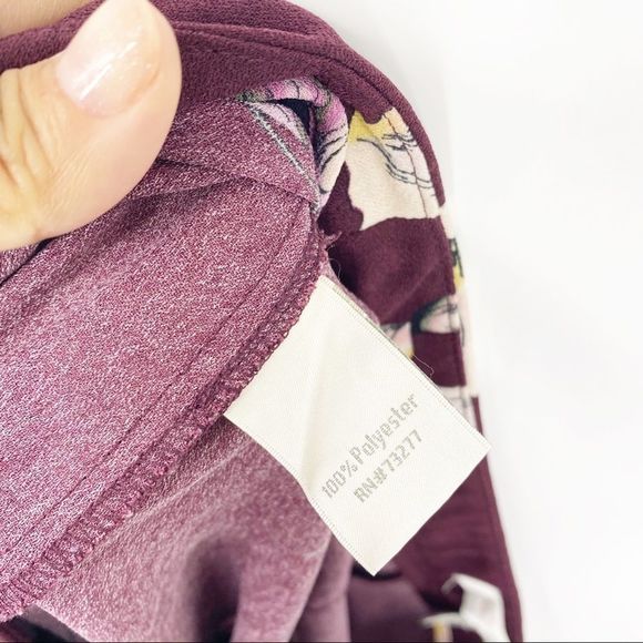 Lauren Conrad Runway Floral gaucho Cropped pants 8 - Picture 9 of 9